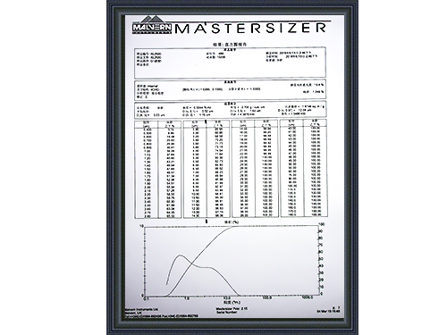 盛朗白石-XL2500質檢報告